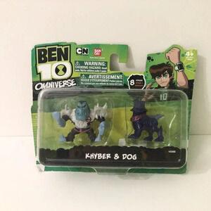 2013 Ben 10 Omniverse Khyber and  Dog Mini Figures Bandai Cartoon Network